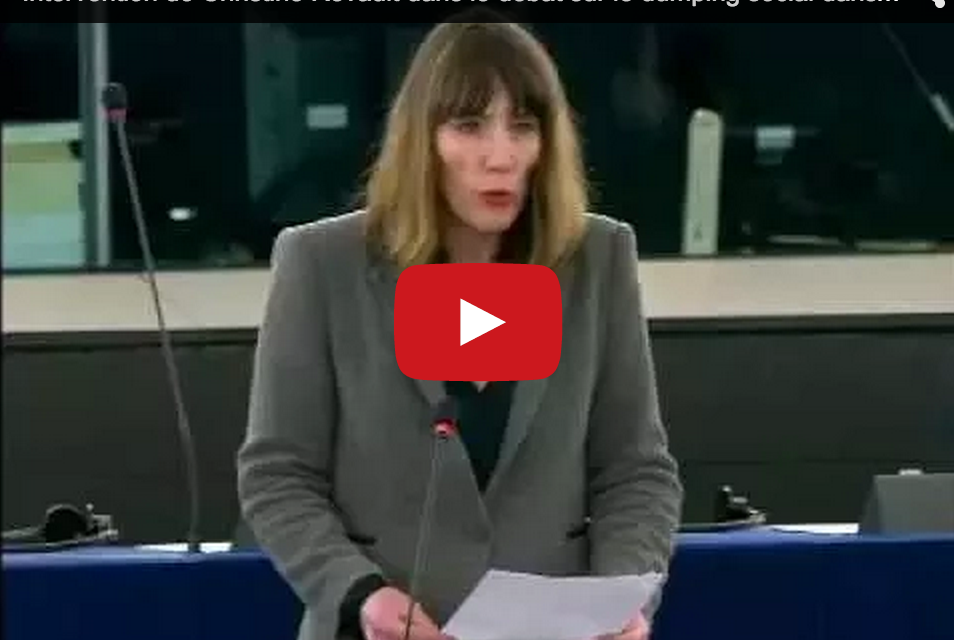 Intervention de Christine Revault d&rsquo;Allonnes Bonnefoy dans le débat sur le dumping social dans le transport routier