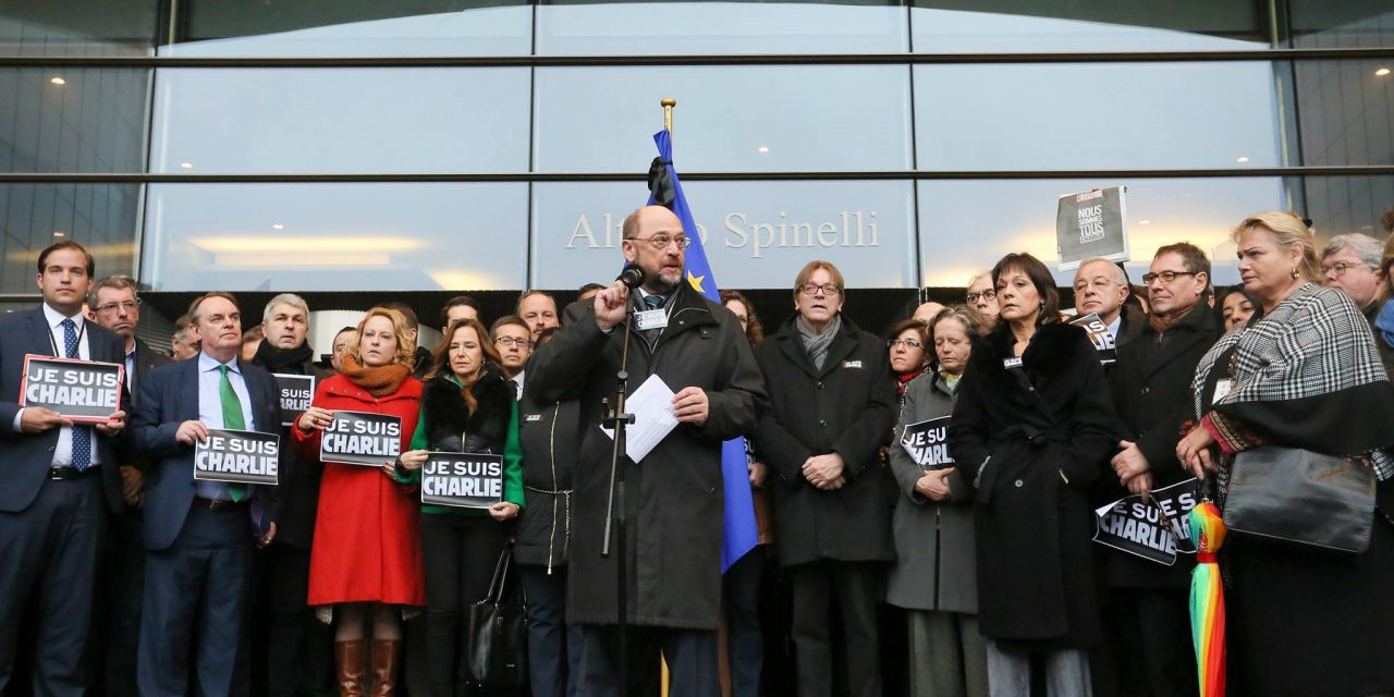 Le Parlement européen est Charlie