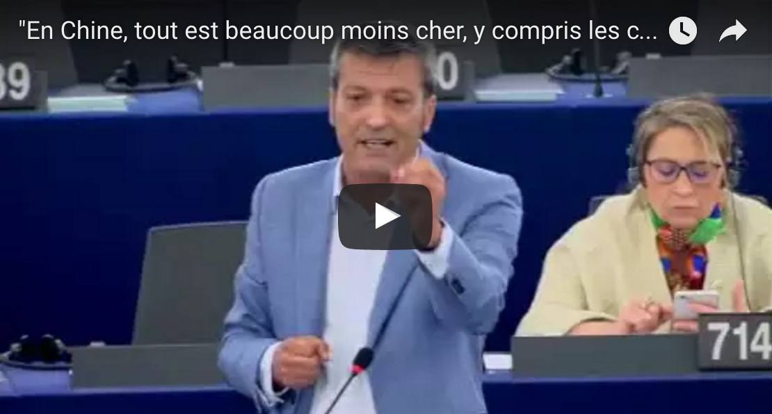 « En Chine, tout est beaucoup moins cher, y compris les commissaires et les ministres »