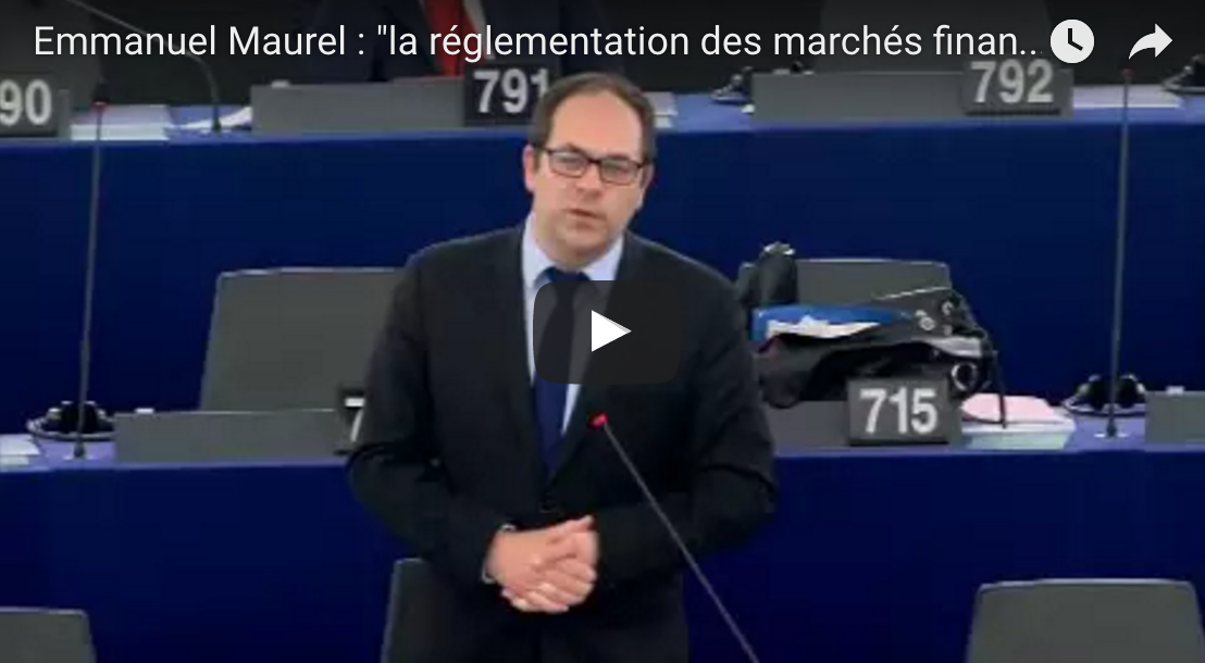 Emmanuel Maurel : « la politique commerciale de l&rsquo;Union suscite bien des craintes et du scepticisme »