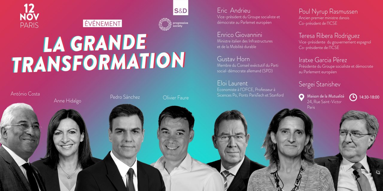 Pour savoir ce qu’est la social-écologie, rendez-vous ce vendredi 12 novembre à Paris !